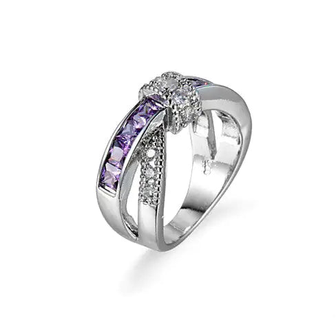 You Cross My Mind Ring Diamond Crystals In 3 Lovely Colors